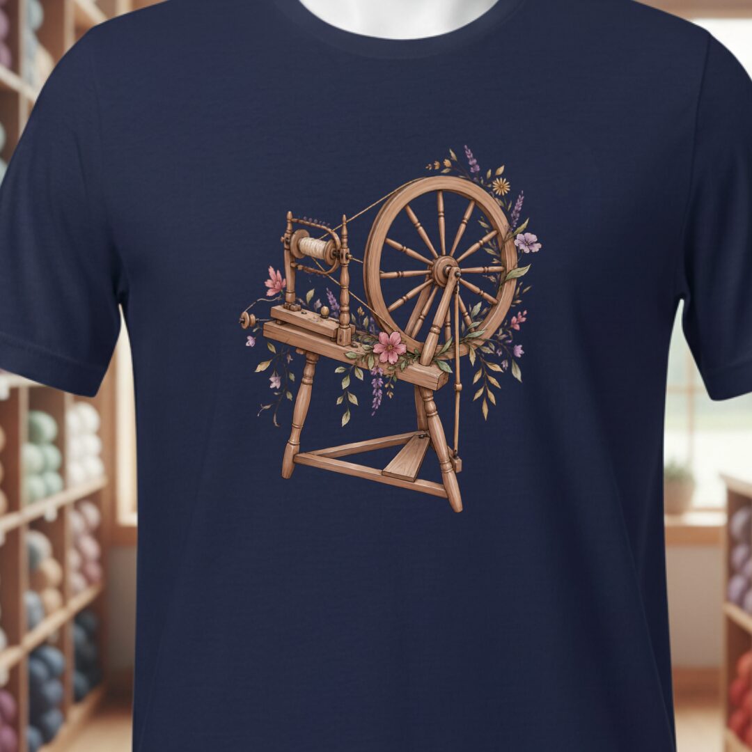 Spinning Wheel T-Shirt Navy t-shirt