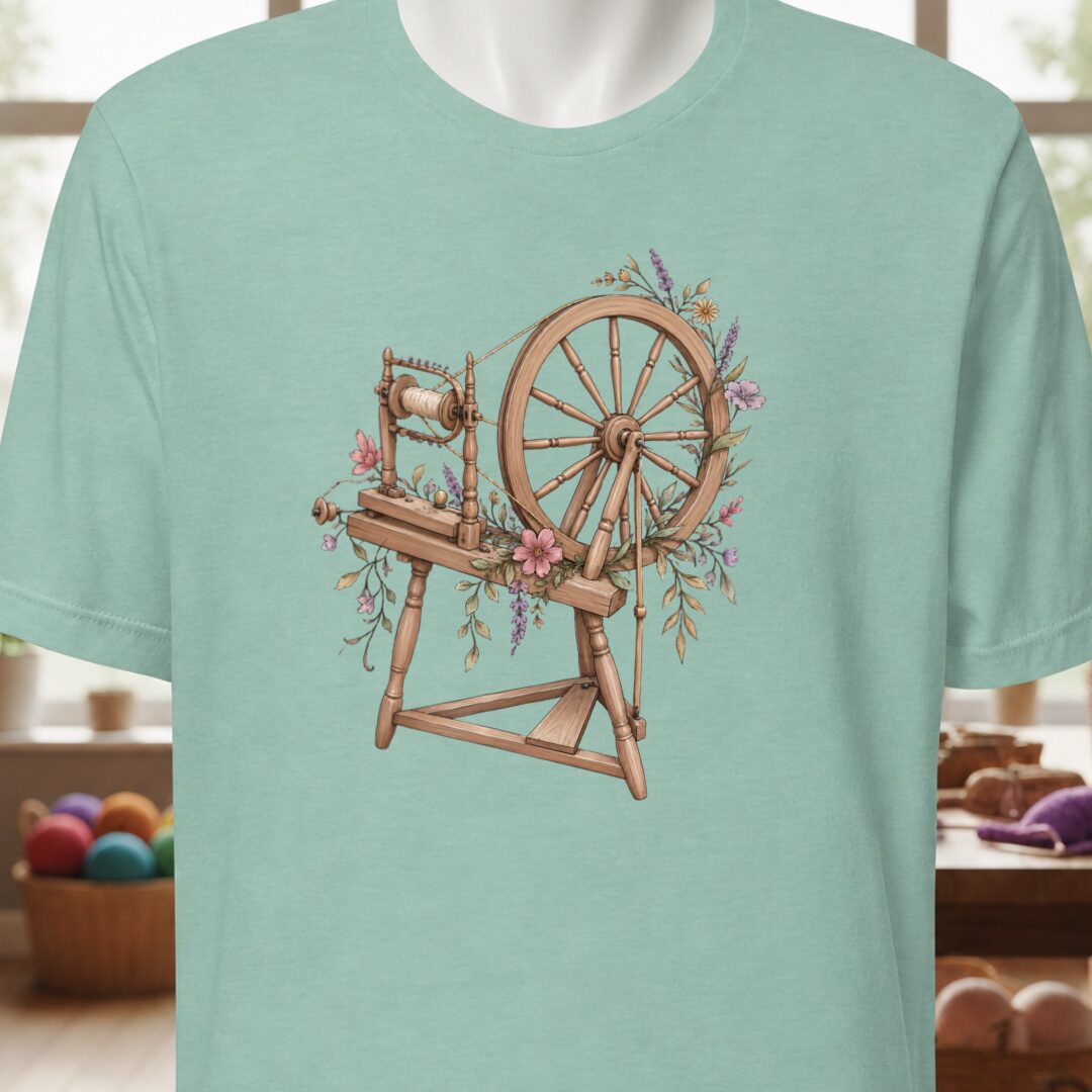 Spinning Wheel T-Shirt Sea Breeze t-shirt