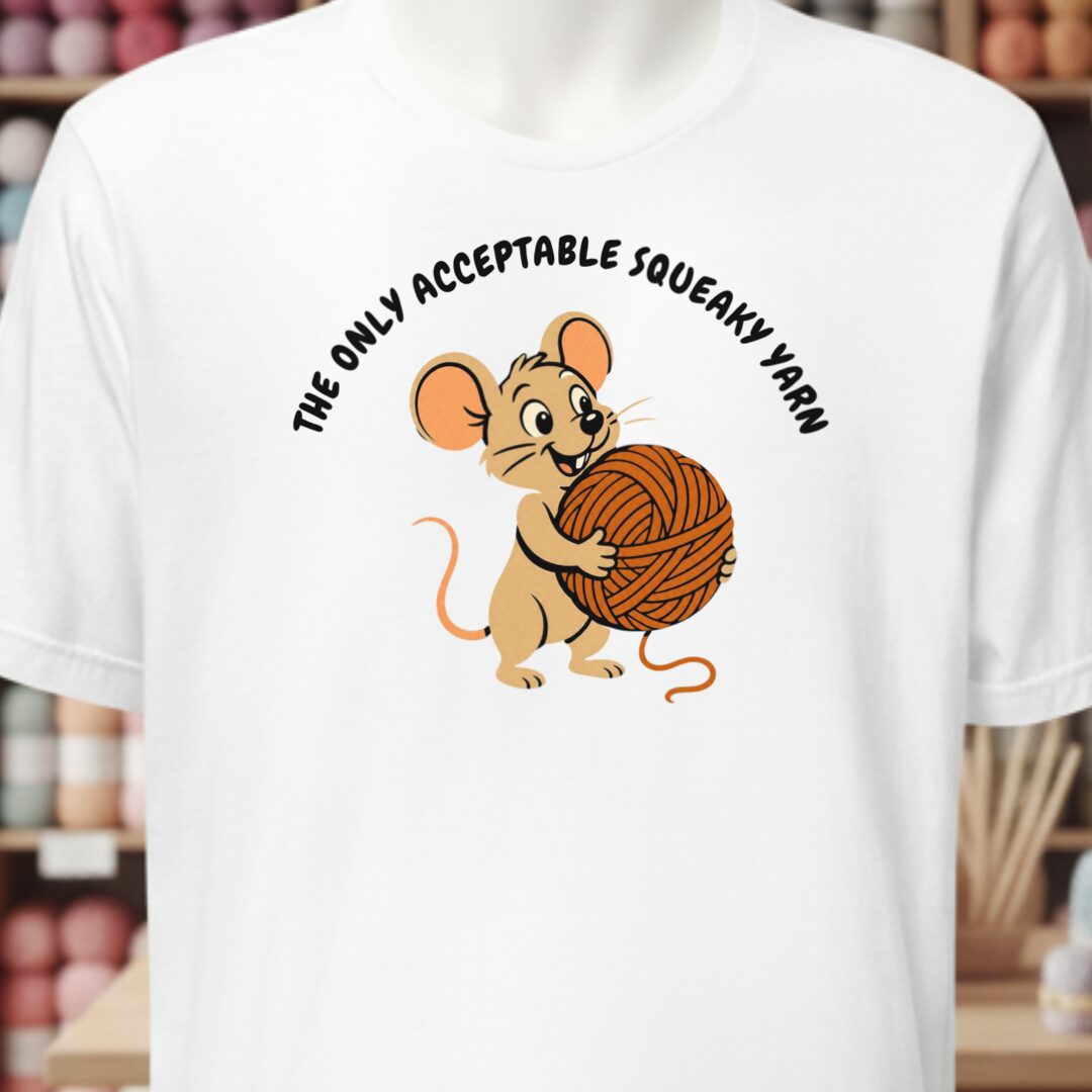 Squeaky Yarn T-Shirt White t-shirt
