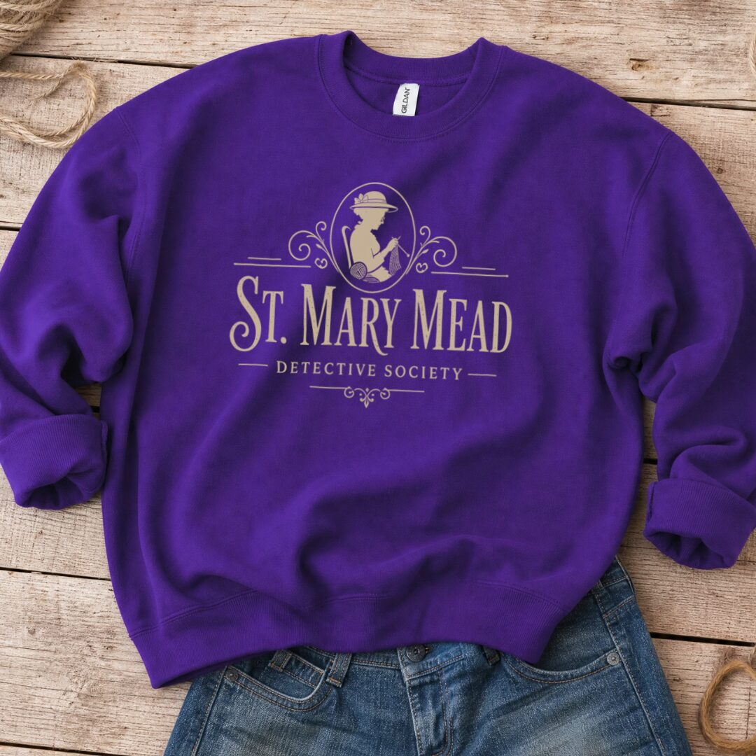 St Mary Mead Sweatshirt Purple t-shirt