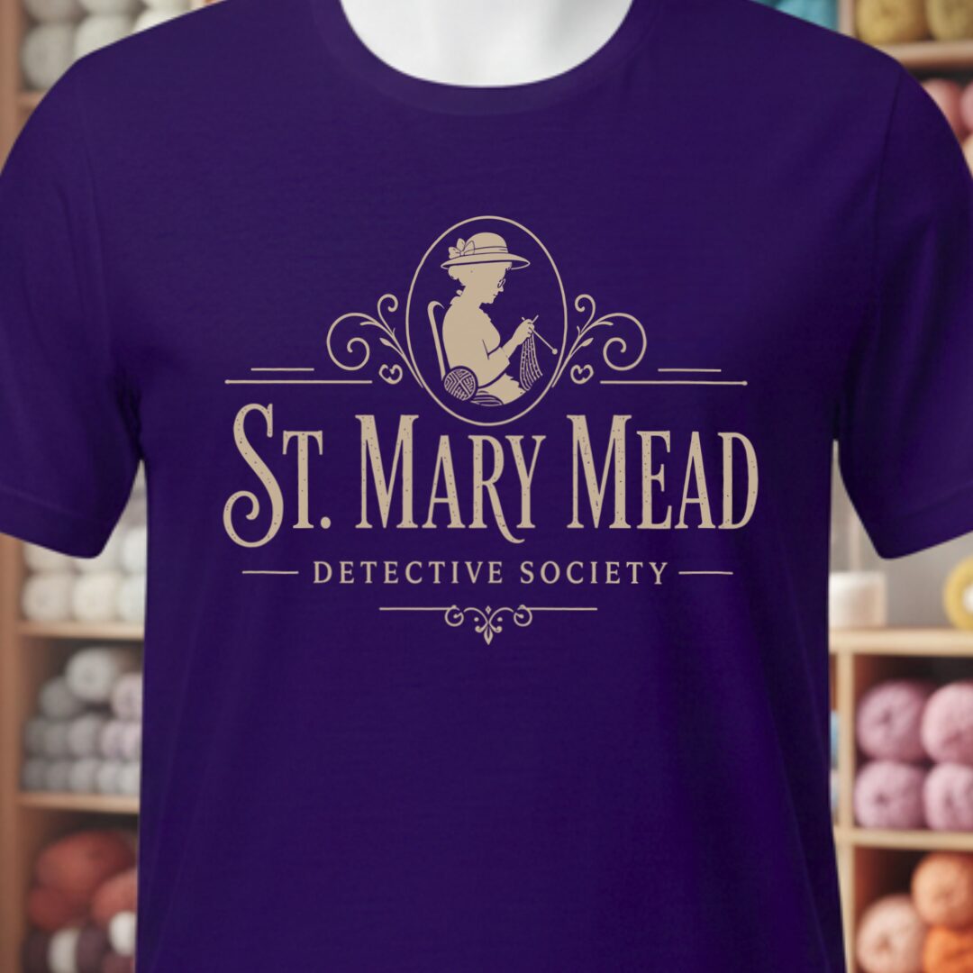 St Mary Mead T-Shirt Purple t-shirt