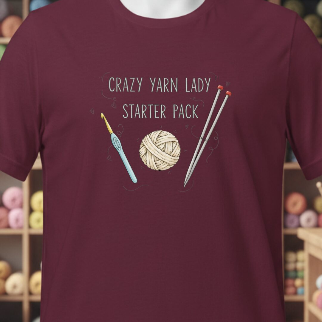 Starter Pack T-Shirt Maroon t-shirt