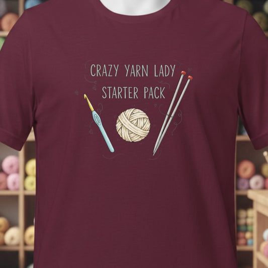 Starter Pack T-Shirt Maroon t-shirt