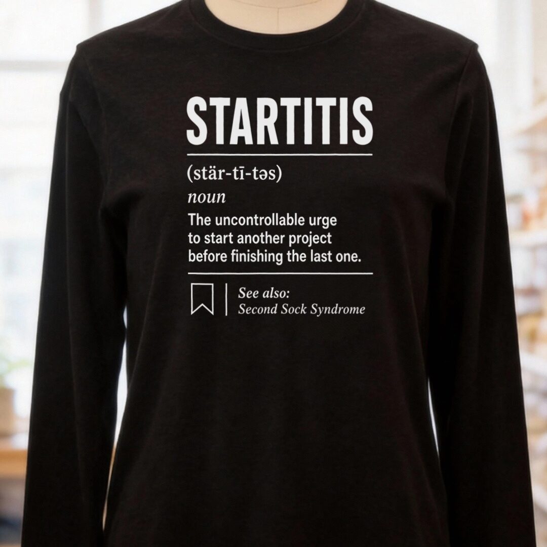Startitis Long Sleeve Tee Black t-shirt