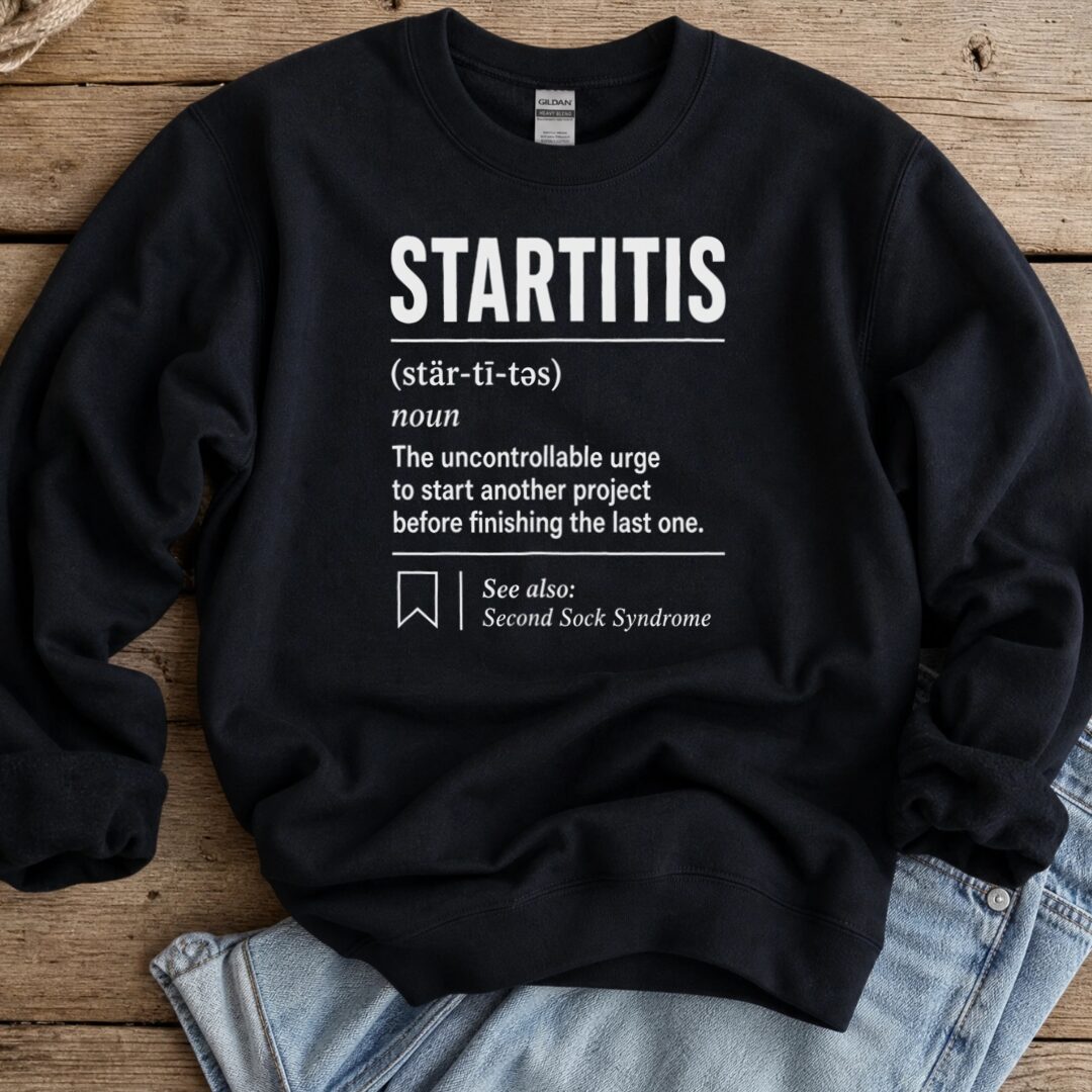 Startitis Sweatshirt Black t-shirt