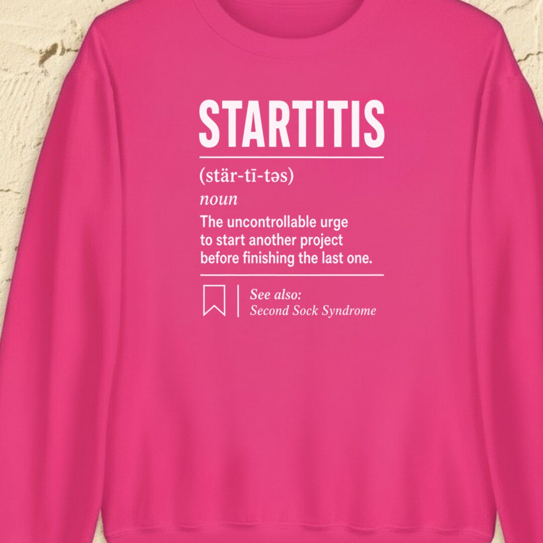 Startitis Bright Pink Sweatshirt.jpg
