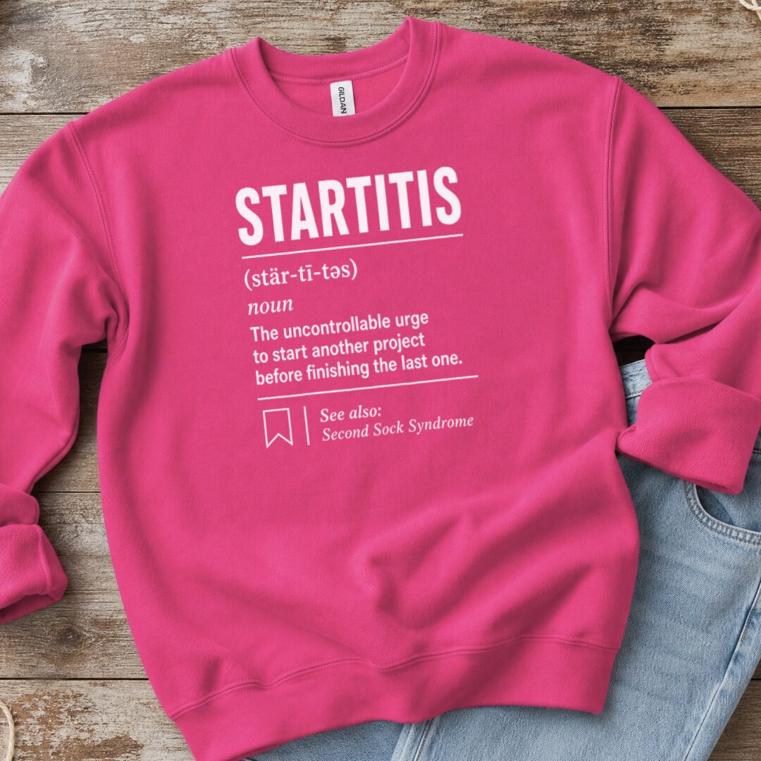 Startitis Sweatshirt Bright Pink t-shirt