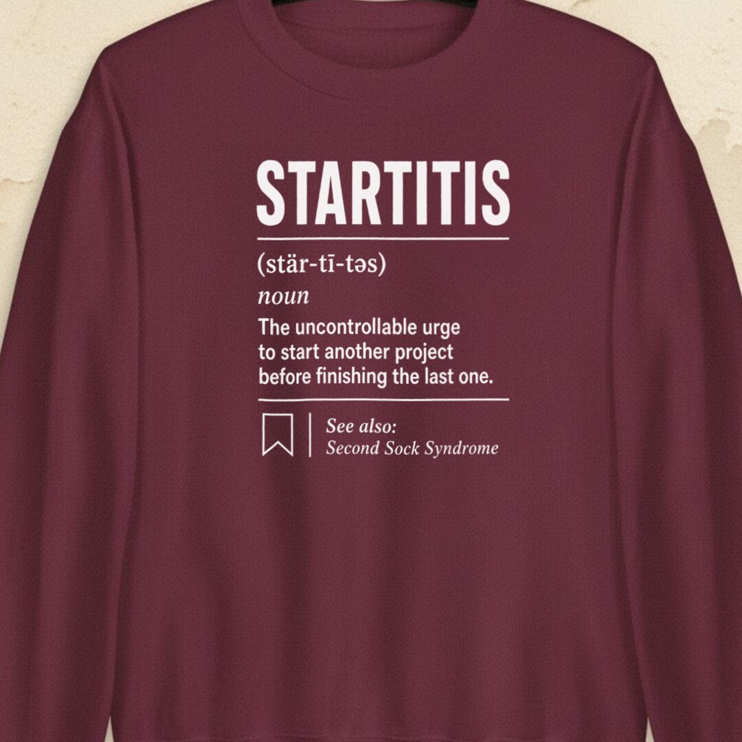 Startitis Maroon Sweatshirt.jpg