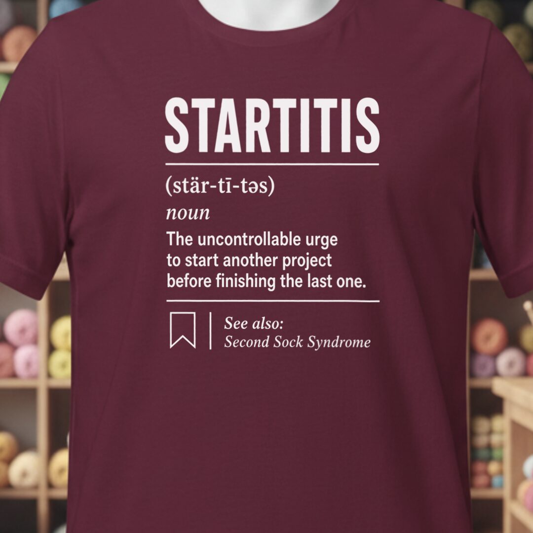 Startitis T-Shirt Maroon t-shirt