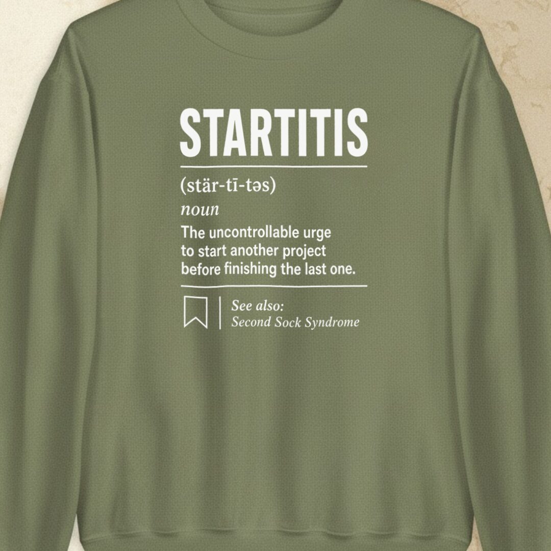 Startitis Military Green Sweatshirt.jpg