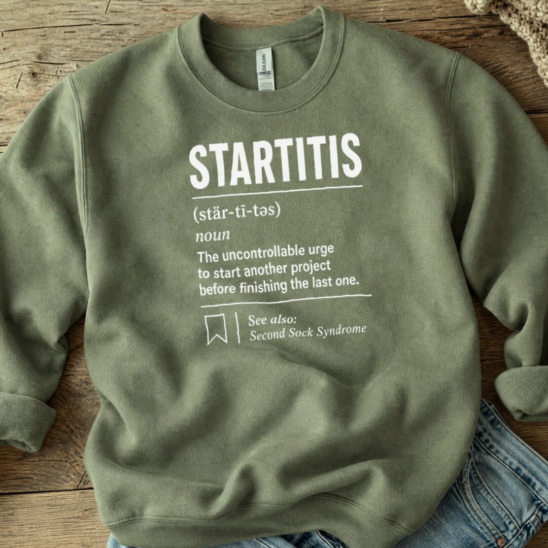Startitis Sweatshirt Military Green t-shirt