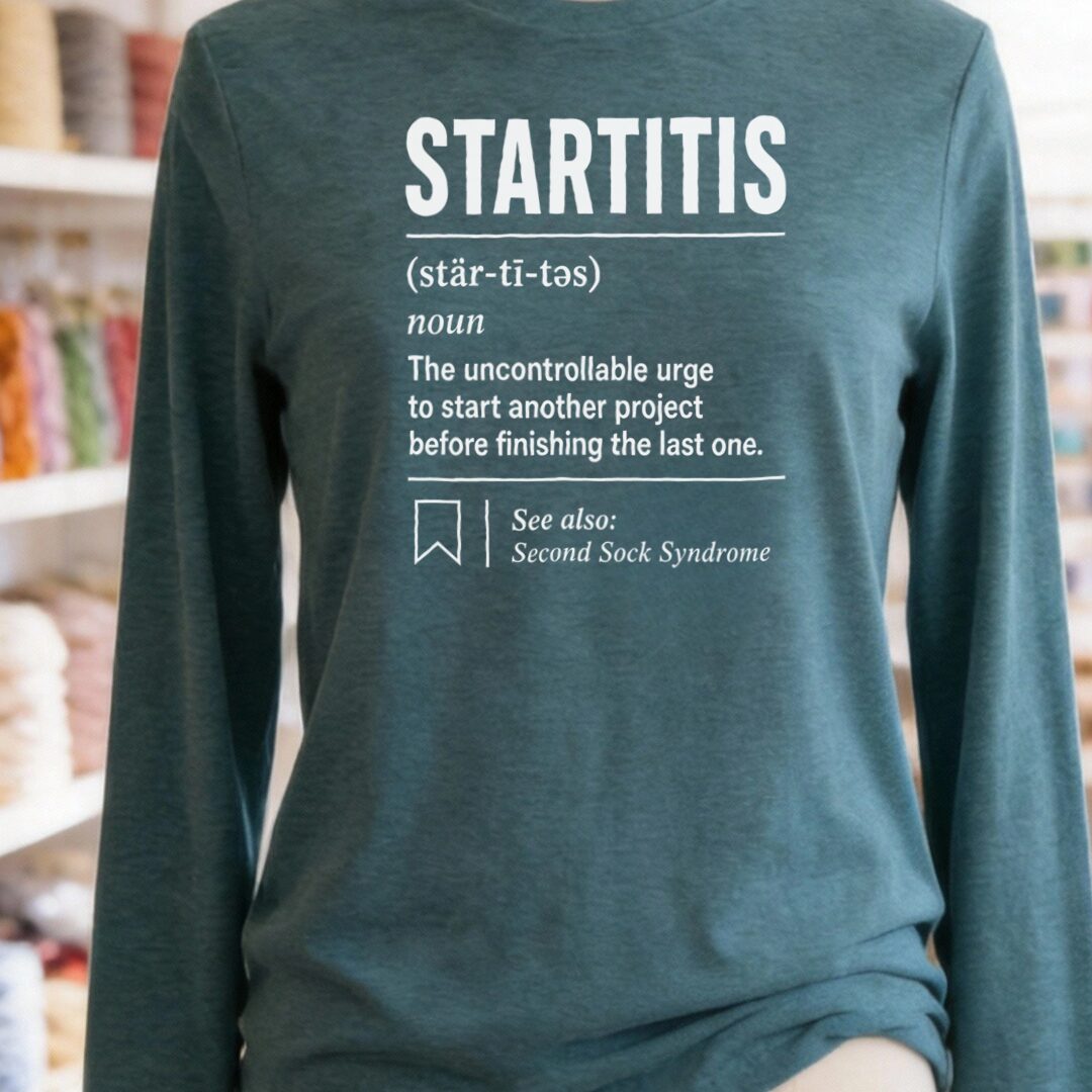 Startitis Long Sleeve Tee Teal Blue t-shirt