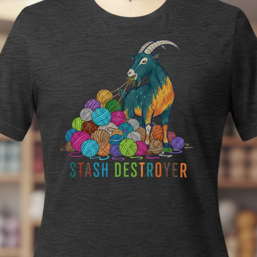 Stash Destroyer T-Shirt Dark Grey t-shirt