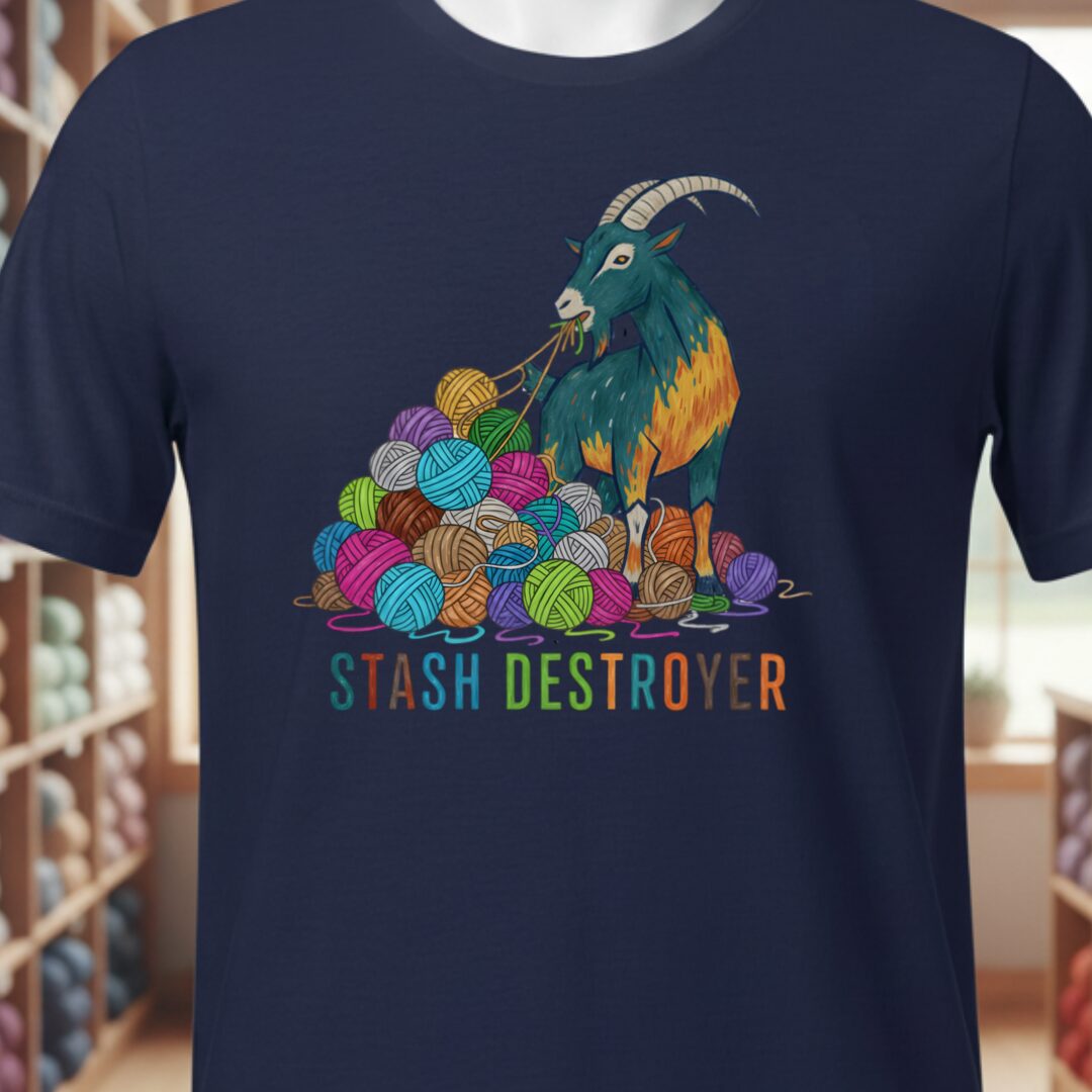 Stash Destroyer T-Shirt Navy t-shirt