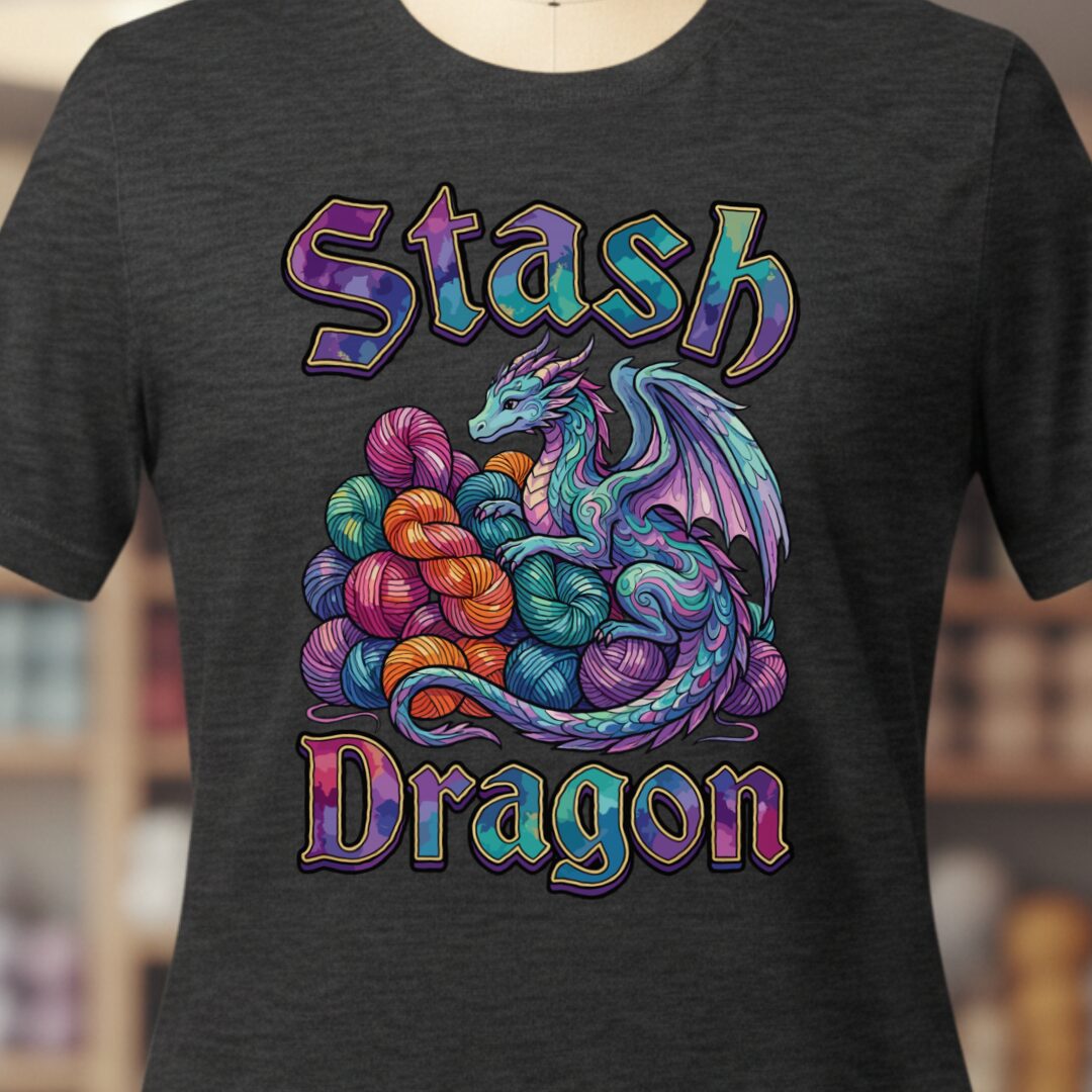 Stash Dragon T-Shirt Dark Grey t-shirt