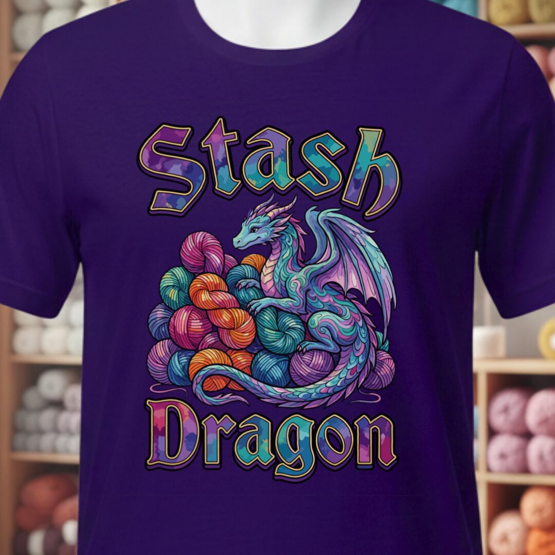 Stash Dragon T-Shirt Purple t-shirt