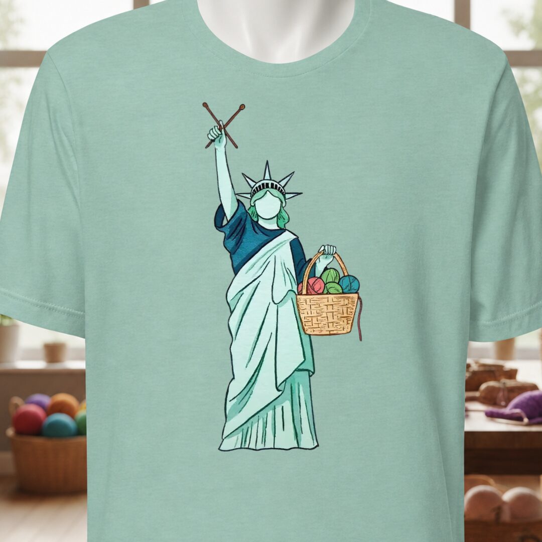 Statue of Liberty T-Shirt Sea Breeze t-shirt