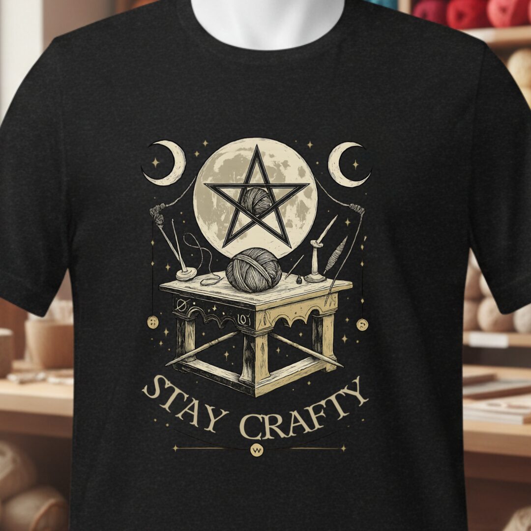 Stay Crafty T-Shirt Black t-shirt