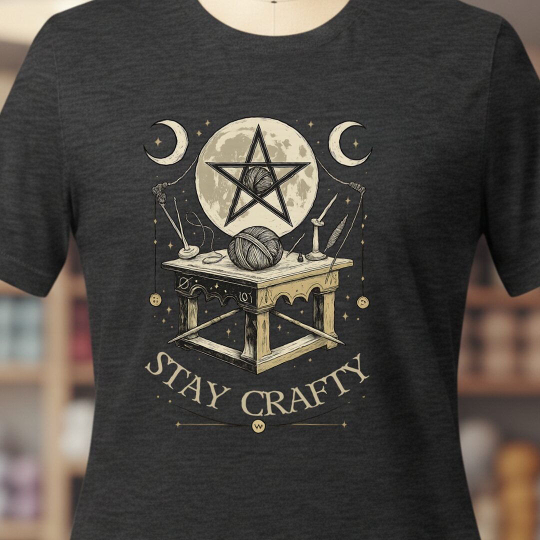 Stay Crafty T-Shirt Dark Grey t-shirt