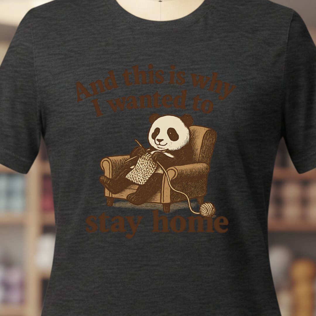 Stay Home T-Shirt Dark Grey t-shirt