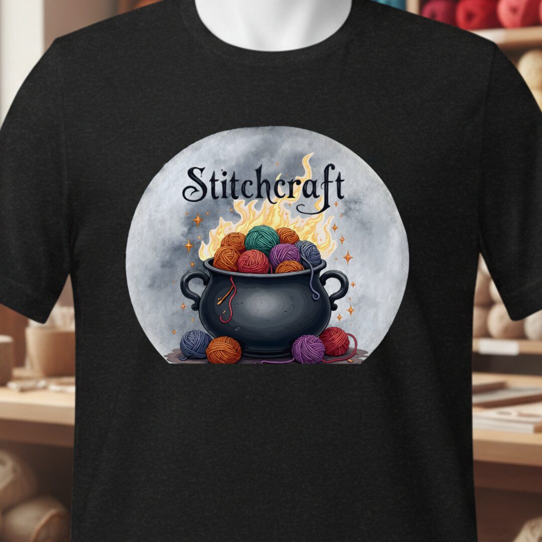 Stitchcraft Cauldron T-Shirt Black t-shirt