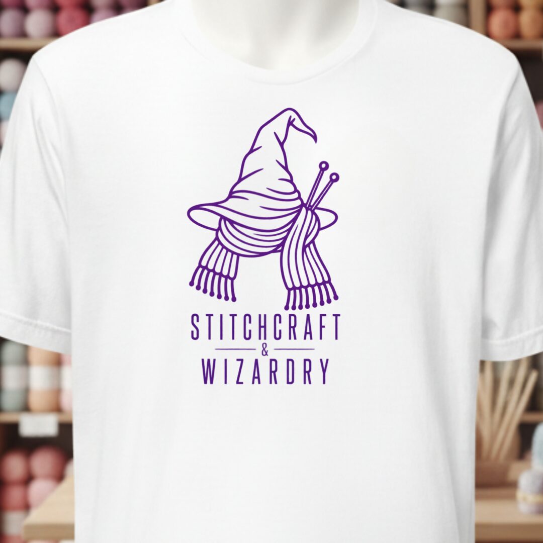 Stitchcraft and Wizardry T-Shirt White t-shirt