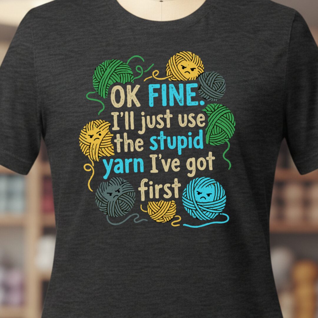 Stupid Yarn T-Shirt Dark Grey t-shirt