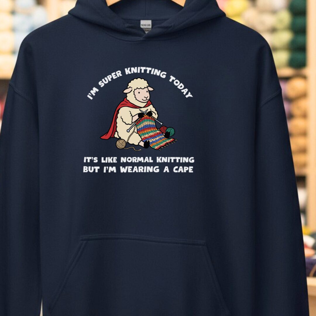 Super Knitter Navy Hoodie.jpg