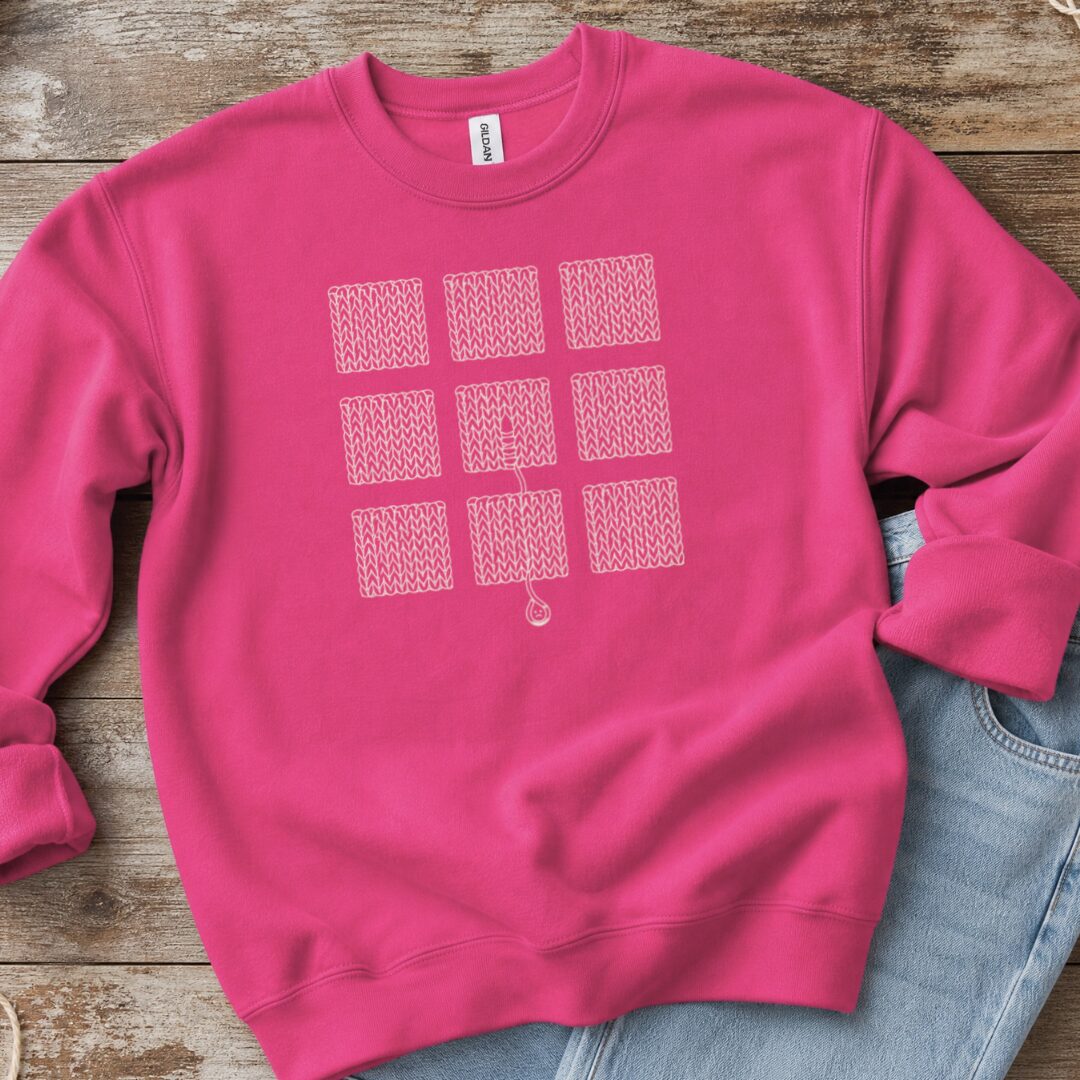 Swatch Sweatshirt Bright Pink t-shirt