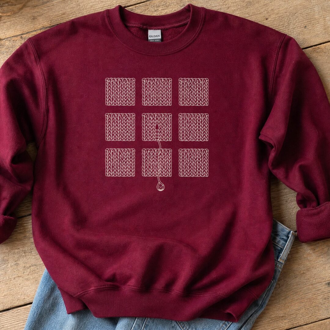 Swatch Sweatshirt Maroon t-shirt
