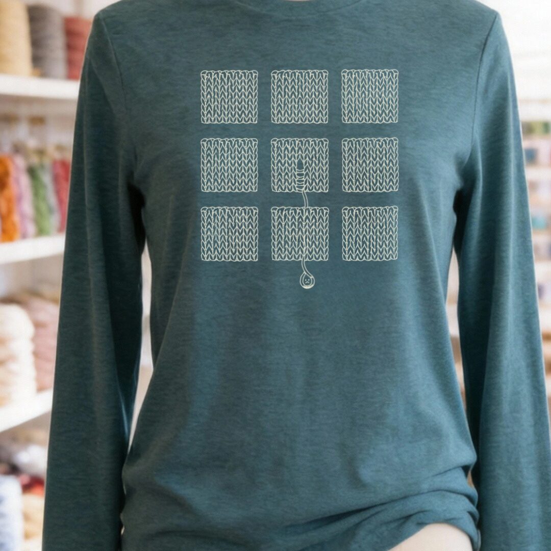 Swatch Long Sleeve Tee Teal Blue t-shirt