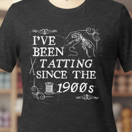 Tatting Since 1900s T-Shirt Dark Grey t-shirt