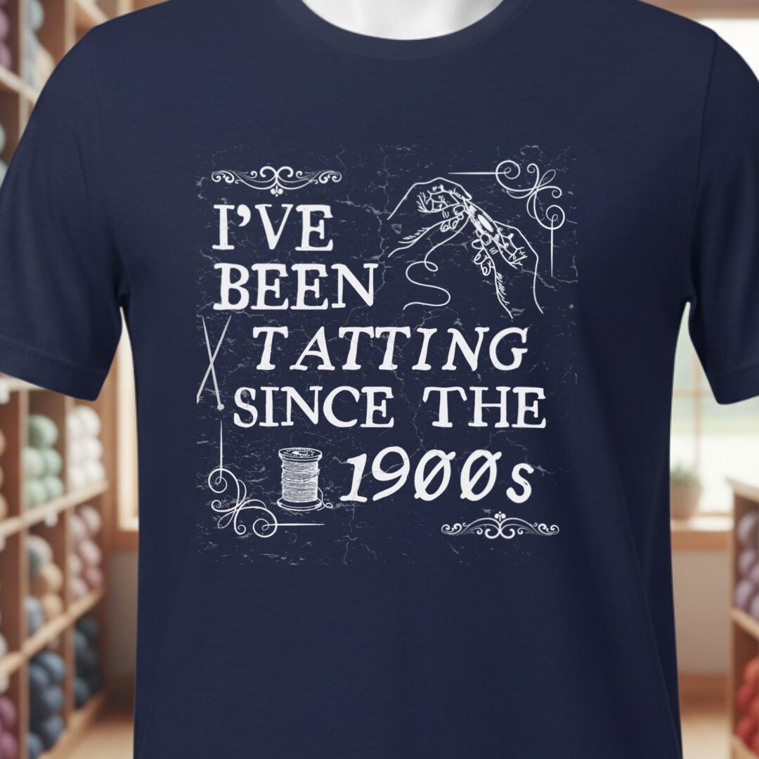 Tatting Since 1900s T-Shirt Navy t-shirt