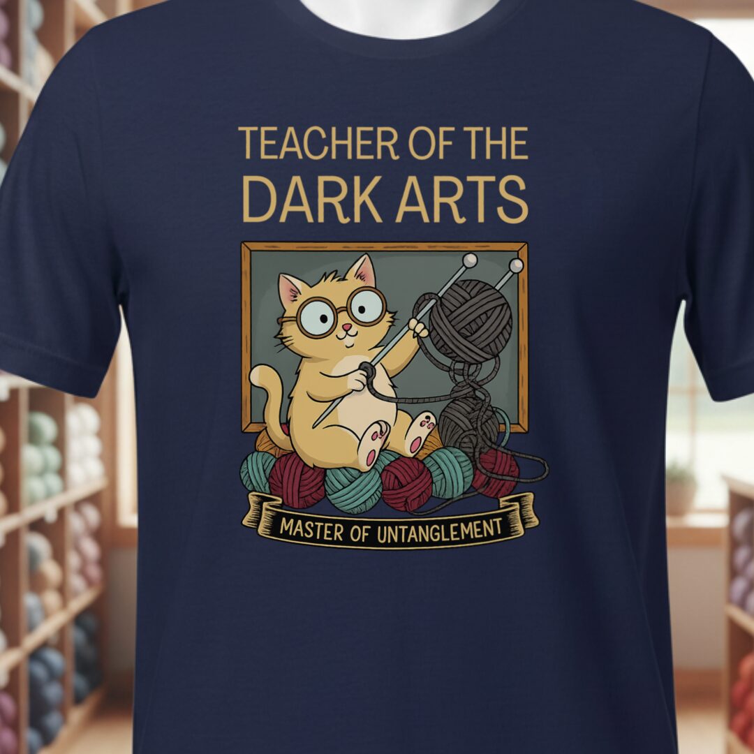 Teacher of the Dark Arts T-Shirt Navy t-shirt