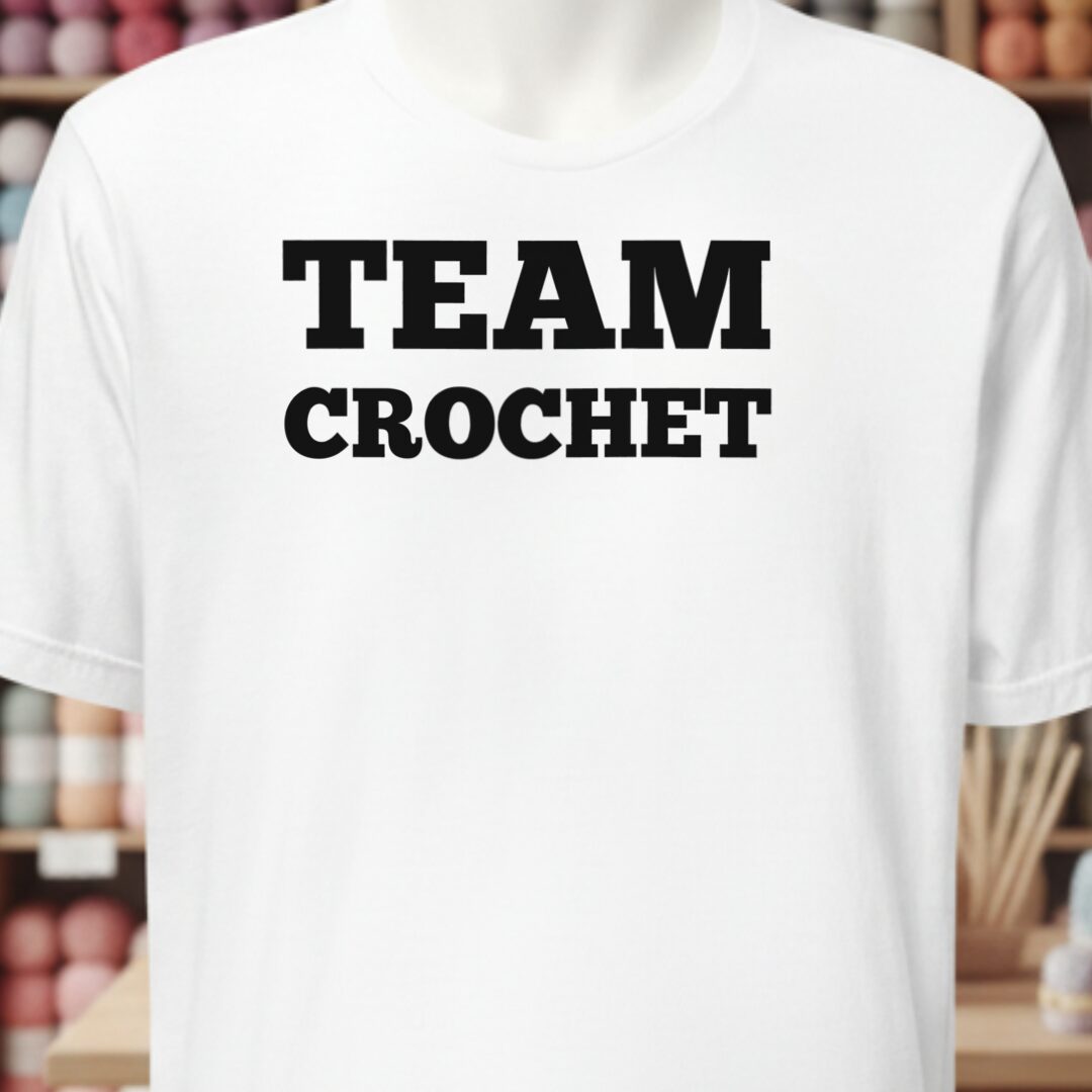 Team Crochet T-Shirt White t-shirt