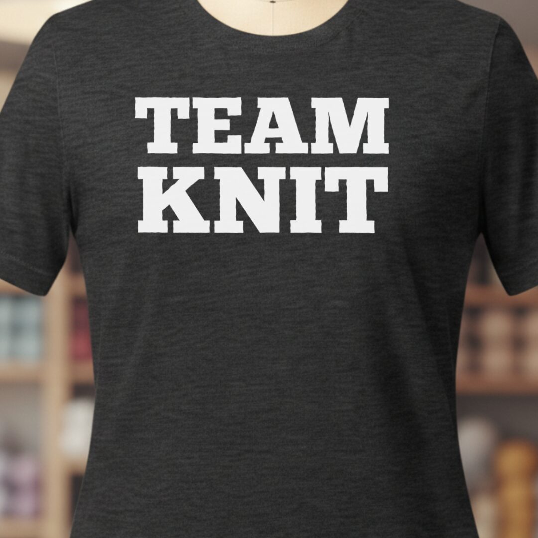 Team Knit T-Shirt Dark Grey t-shirt