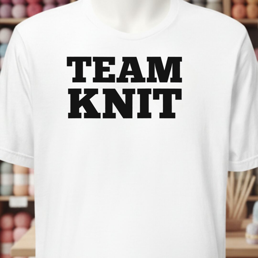 Team Knit T-Shirt White t-shirt