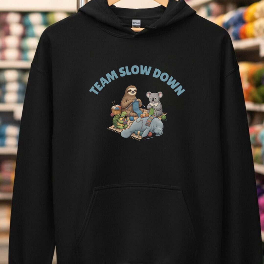 Team Slow Down Black Hoodie.jpg