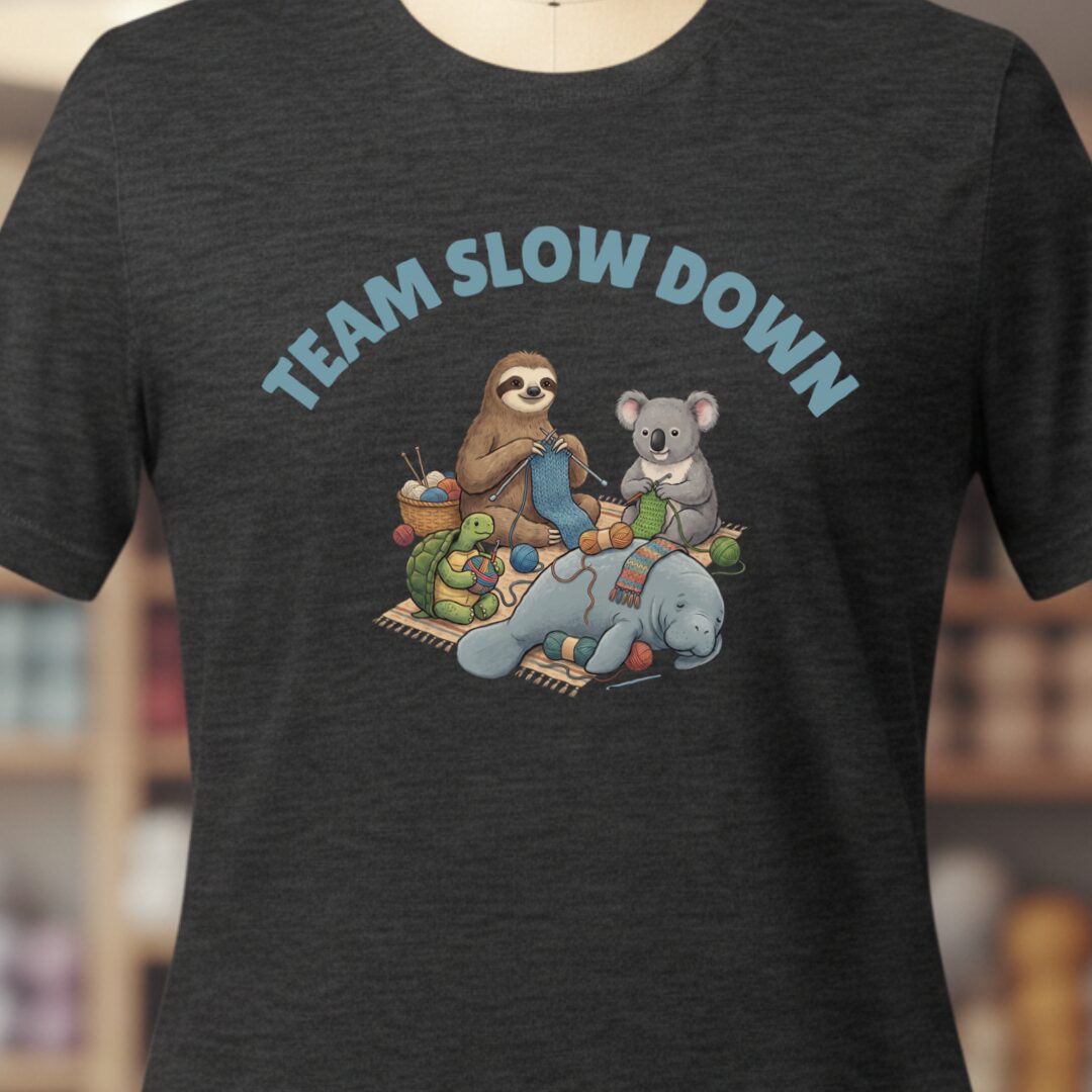 Team Slow Down Dark Grey T-Shirt.jpg