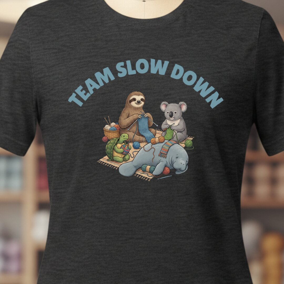 Team Slow Down T-Shirt Dark Grey t-shirt