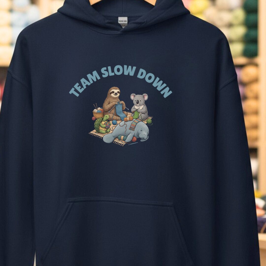 Team Slow Down Navy Hoodie.jpg