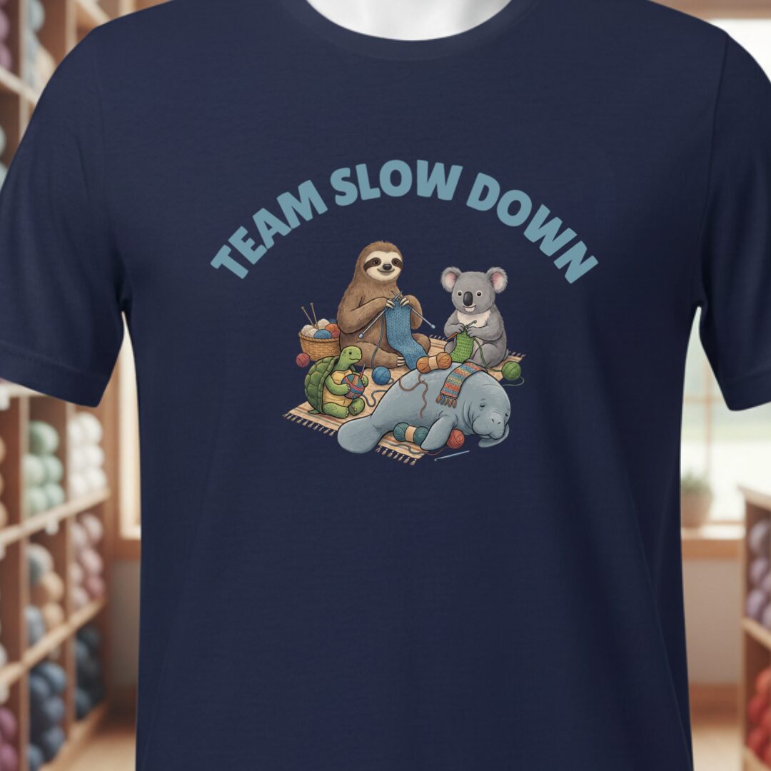 Team Slow Down T-Shirt Navy t-shirt