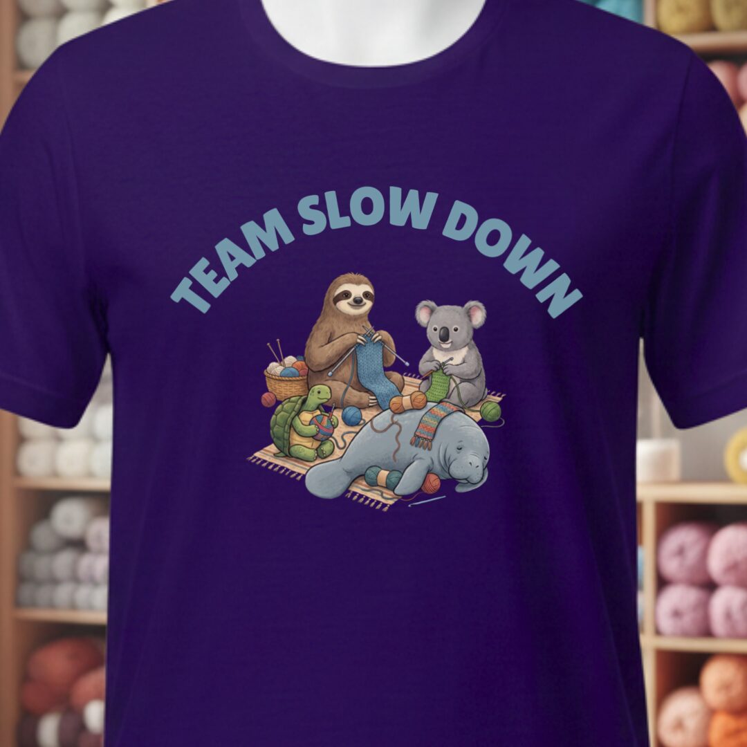 Team Slow Down Purple T-Shirt.jpg