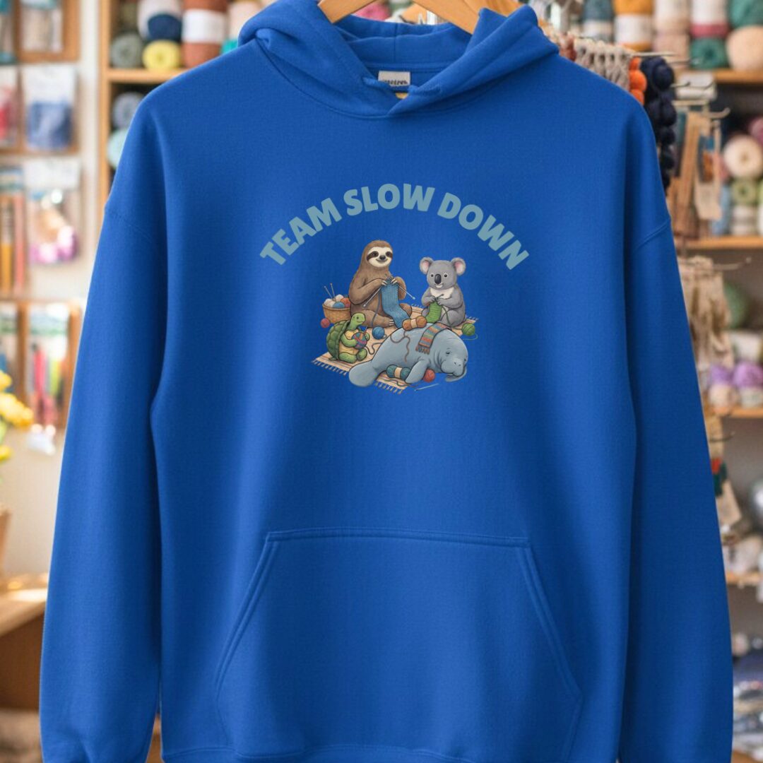 Team Slow Down Royal Hoodie.jpg