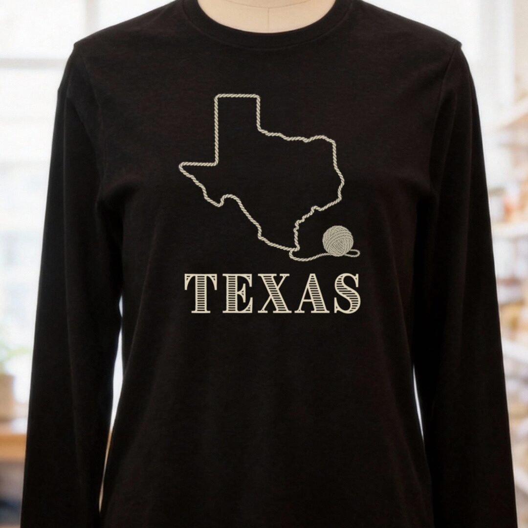 Texas Black Long Sleeve Tee.jpg