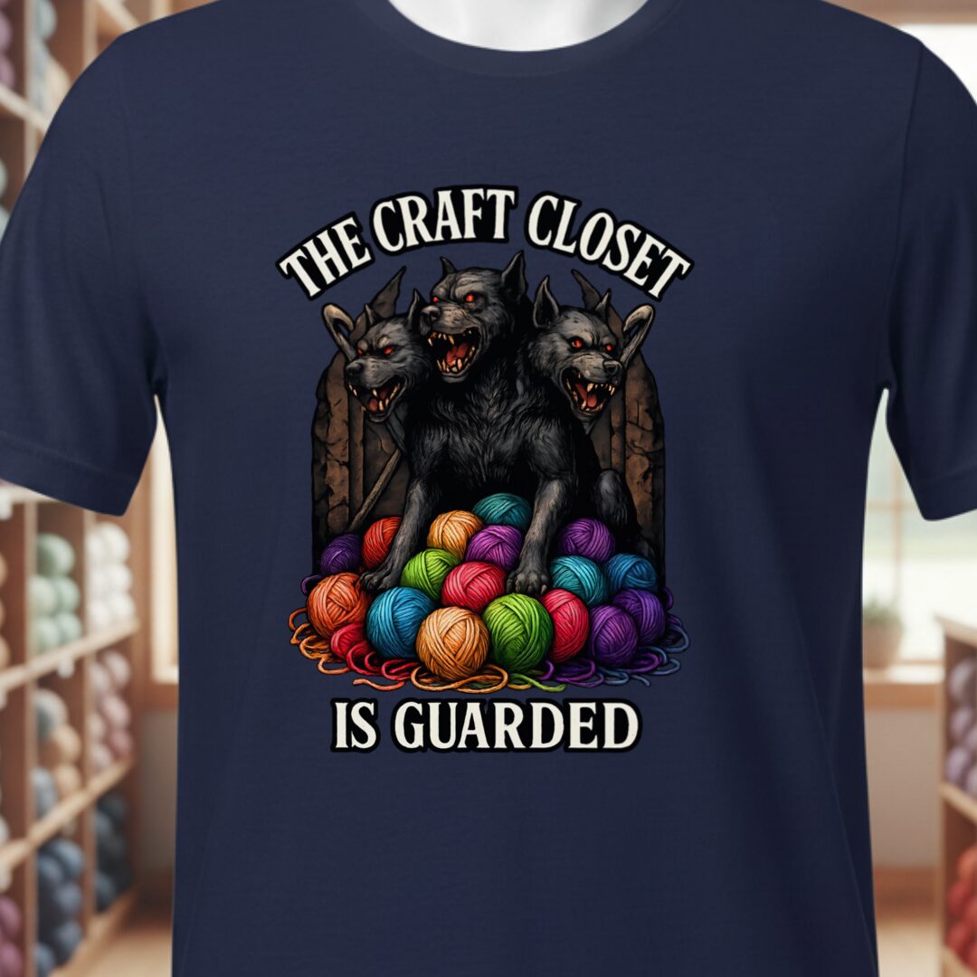 The Craft Closet T-Shirt Navy t-shirt