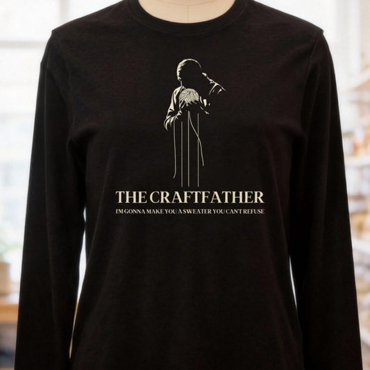 The Craftfather Black Long Sleeve Tee.jpg