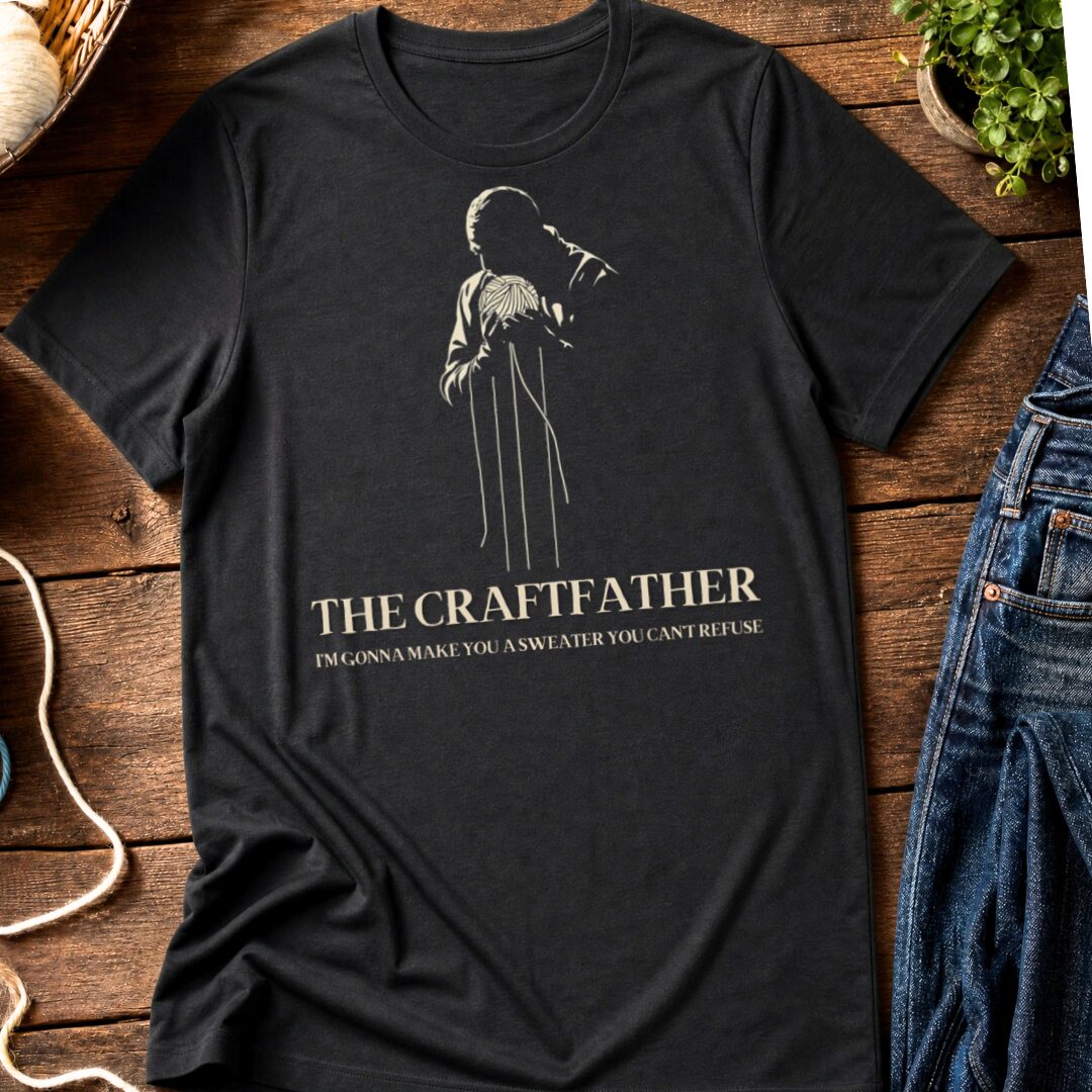 The Craftfather Black T-Shirt.jpg