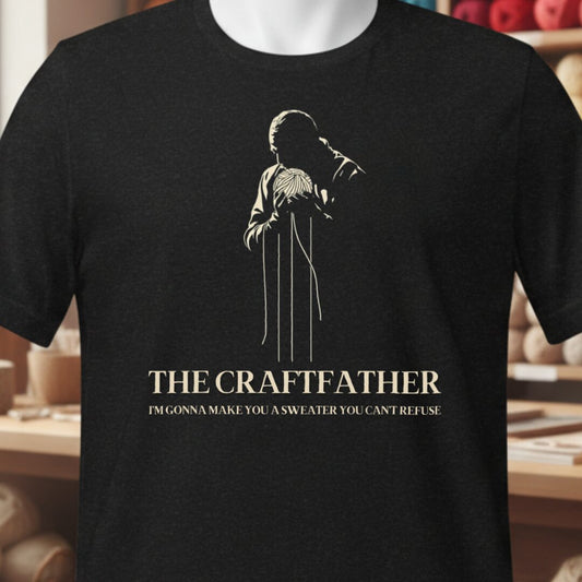 The Craftfather T-Shirt Black t-shirt
