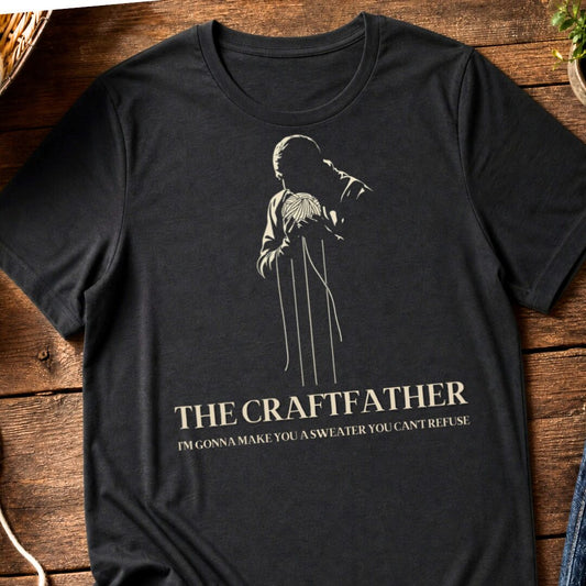 The Craftfather T-Shirt Black t-shirt